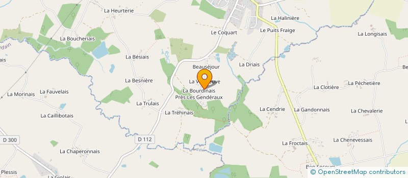 localisation de l'entreprise MONSIEUR CYRILLE CHAUVIGNEAU  LIVRE-SUR-CHANGEON