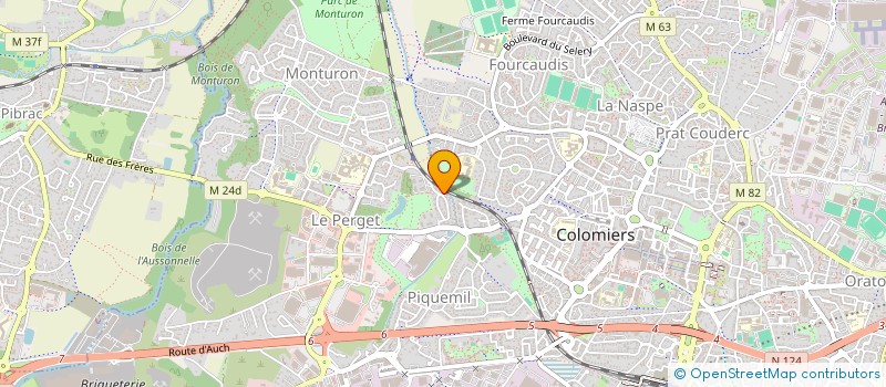 localisation de l'entreprise MONSIEUR CYRILLE CHINETTE à COLOMIERS