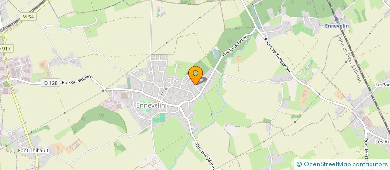 localisation de l'entreprise MONSIEUR CYRILLE CONSEIL  ENNEVELIN