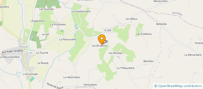 localisation de l'entreprise MONSIEUR CYRILLE CORLE à PERCHE-EN-NOCE