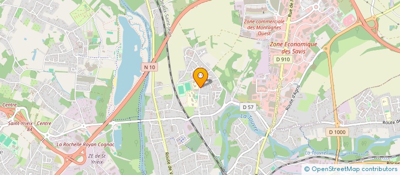 localisation de l'entreprise MONSIEUR CYRILLE CORNUAULT  GOND-PONTOUVRE