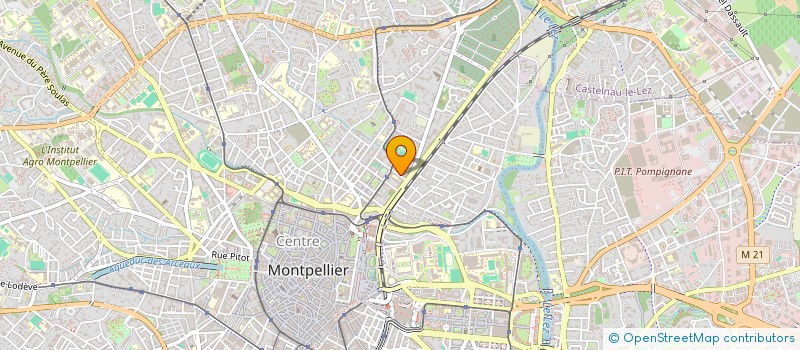 localisation de l'entreprise MONSIEUR CYRILLE COULET à MONTPELLIER