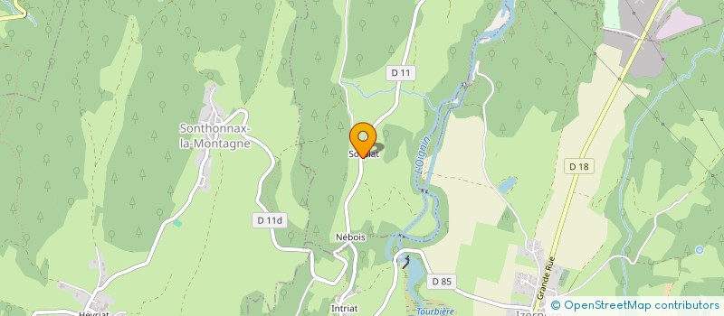 localisation de l'entreprise MONSIEUR CYRILLE CROCHET  MATAFELON-GRANGES