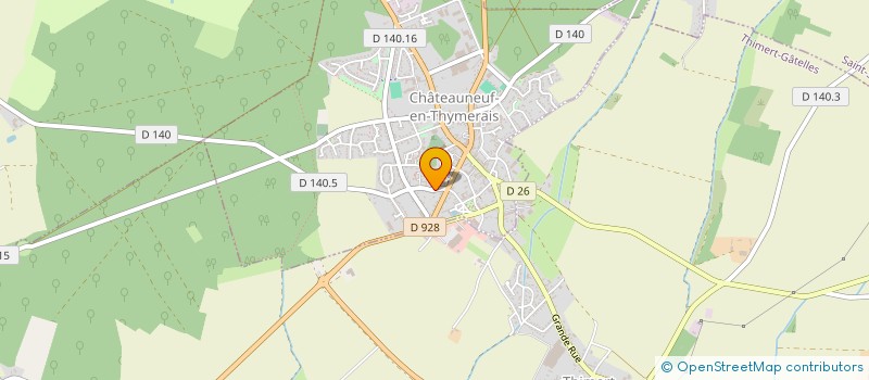 localisation de l'entreprise MONSIEUR CYRILLE CUROT à CHATEAUNEUF-EN-THYMERAIS