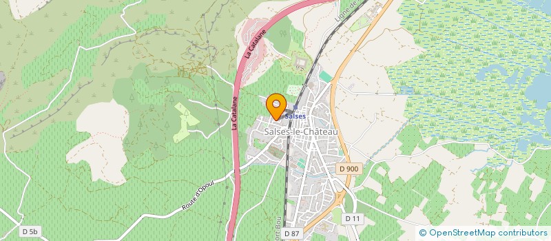 localisation de l'entreprise MONSIEUR CYRILLE DAFFINI  ESPIRA-DE-L'AGLY