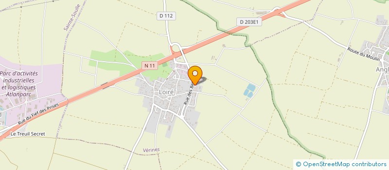 localisation de l'entreprise MONSIEUR CYRILLE DANEY  VERINES