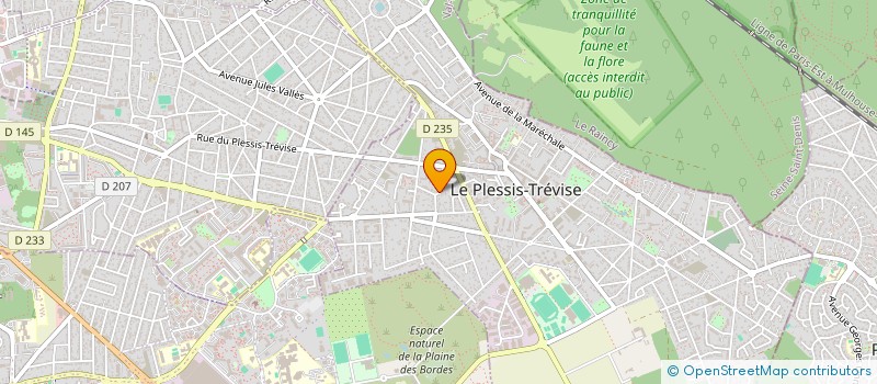 localisation de l'entreprise MONSIEUR CYRILLE DAUJEAN à LE PLESSIS-TREVISE