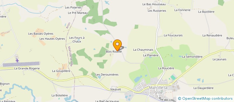 localisation de l'entreprise MONSIEUR CYRILLE DAVID à MARCILLE-LA-VILLE