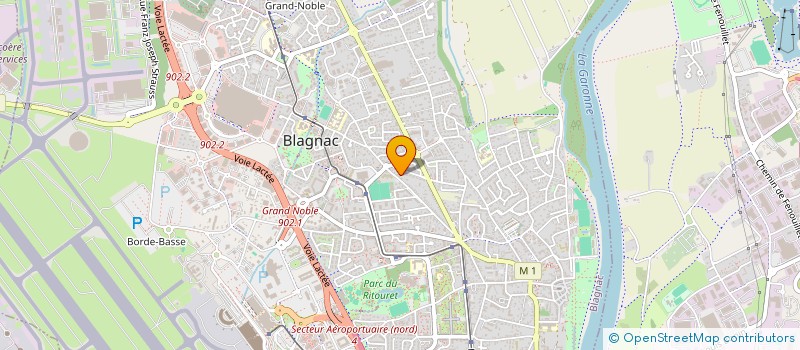 localisation de l'entreprise MONSIEUR CYRILLE DELPIERRE à BLAGNAC