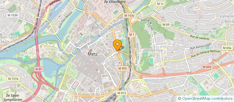 localisation de l'entreprise MONSIEUR CYRILLE DIARRA  METZ