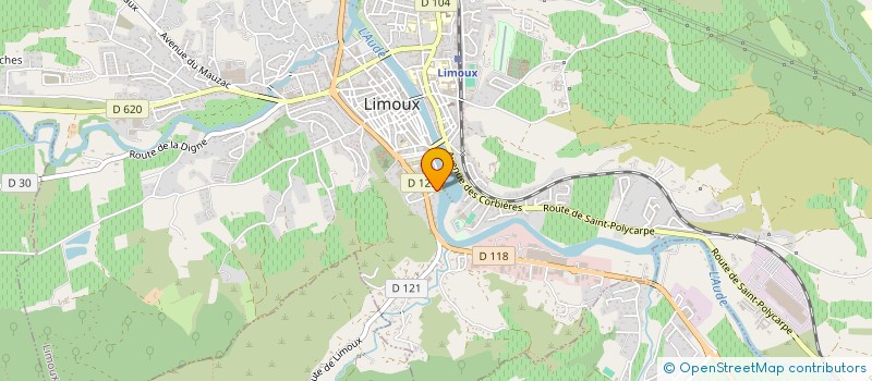 localisation de l'entreprise MONSIEUR CYRILLE DIM à LIMOUX