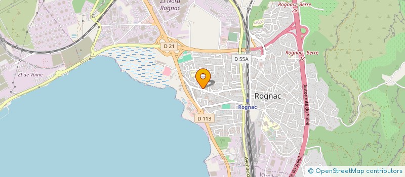 localisation de l'entreprise MONSIEUR CYRILLE DORET  ROGNAC