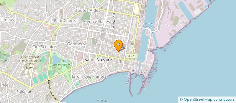 localisation de l'entreprise MONSIEUR CYRILLE DROUET  SAINT-NAZAIRE