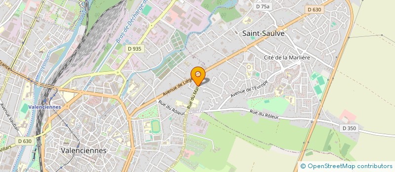 localisation de l'entreprise MONSIEUR CYRILLE DUBOIS à VALENCIENNES