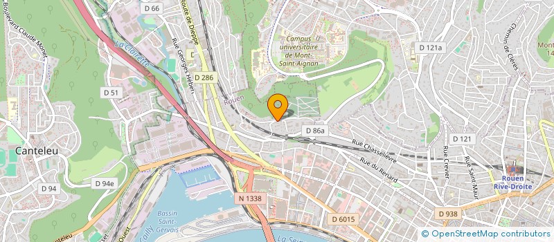 localisation de l'entreprise MONSIEUR CYRILLE DUPOUX  ROUEN