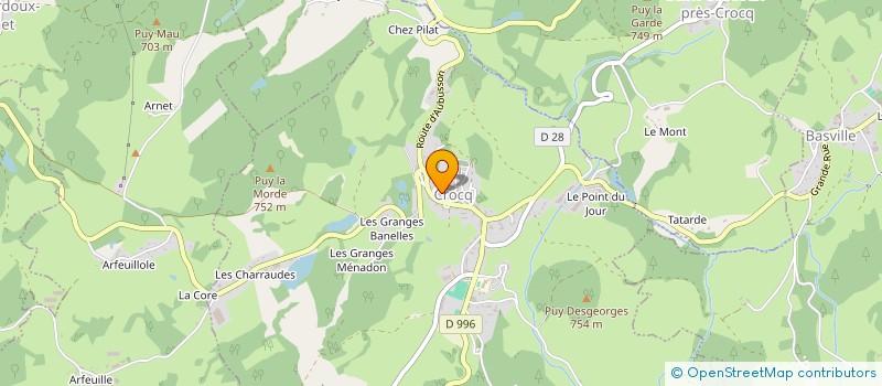 localisation de l'entreprise MONSIEUR CYRILLE DUPRADEAUX à CROCQ