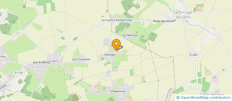 localisation de l'entreprise MONSIEUR CYRILLE EDOUARD ROLA LABERTHE à COSNE-COURS-SUR-LOIRE