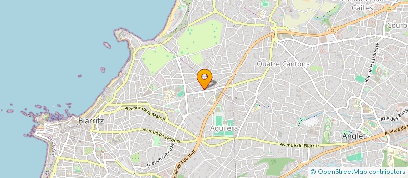 localisation de l'entreprise MONSIEUR CYRILLE ESCUDE à BIARRITZ