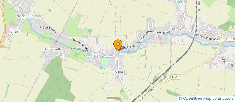 localisation de l'entreprise MONSIEUR CYRILLE FARINEAU  BRETIGNY