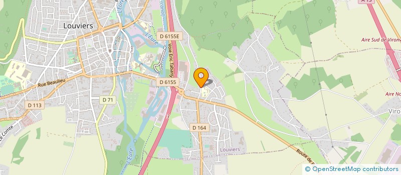 localisation de l'entreprise MONSIEUR CYRILLE FASQUELLE  LOUVIERS