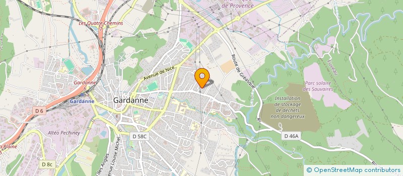 localisation de l'entreprise MONSIEUR CYRILLE FENU à GARDANNE
