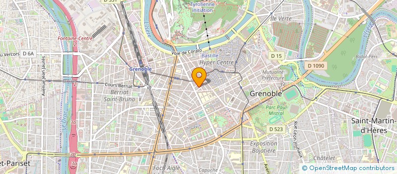 localisation de l'entreprise MONSIEUR CYRILLE FIACRE à GRENOBLE