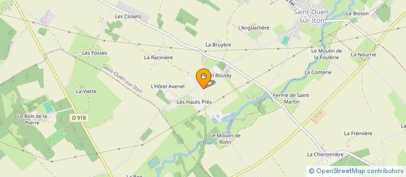 localisation de l'entreprise MONSIEUR CYRILLE FICHOU à SAINT-OUEN-SUR-ITON