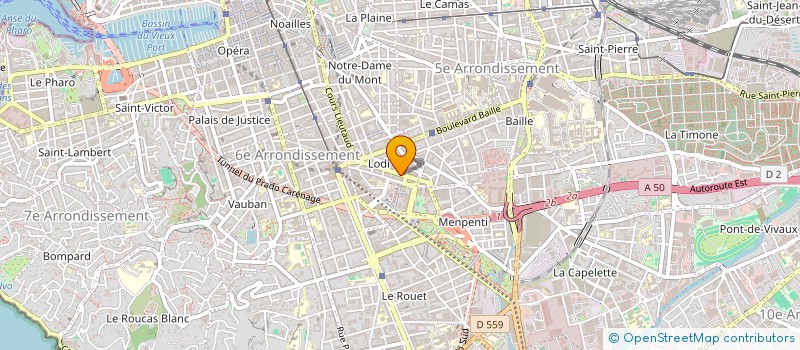 localisation de l'entreprise MONSIEUR CYRILLE FIGUIERE  MARSEILLE