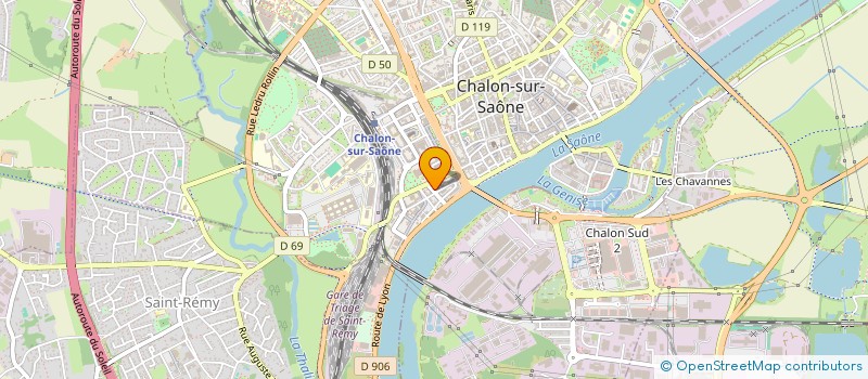 localisation de l'entreprise MONSIEUR CYRILLE FITOUSSI à CHALON-SUR-SAONE