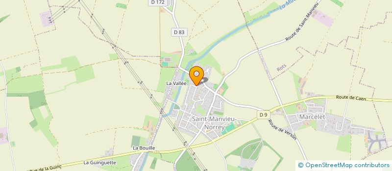 localisation de l'entreprise MONSIEUR CYRILLE FLORIOT  SAINT-MANVIEU-NORREY