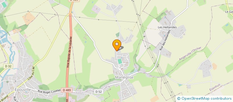 localisation de l'entreprise MONSIEUR CYRILLE FRELING  MANEGLISE