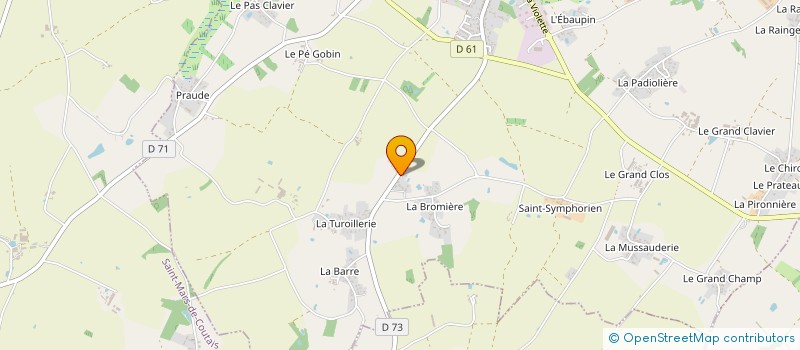 localisation de l'entreprise MONSIEUR CYRILLE GARRIOU  SAINT-LUMINE-DE-COUTAIS