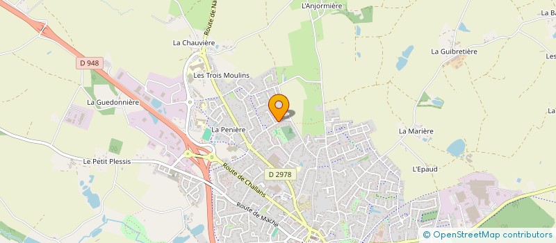localisation de l'entreprise MONSIEUR CYRILLE GAUTRET à AIZENAY