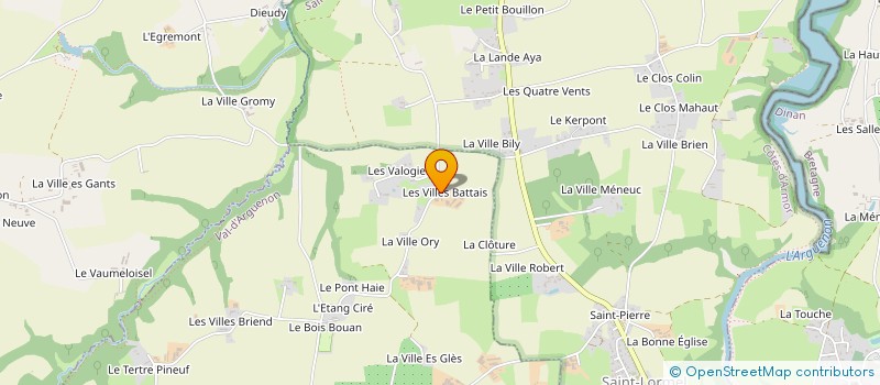 localisation de l'entreprise MONSIEUR CYRILLE GEORGES  VAL-D'ARGUENON