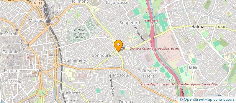 localisation de l'entreprise MONSIEUR CYRILLE GINDRE à TOULOUSE