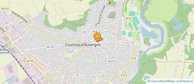 localisation de l'entreprise MONSIEUR CYRILLE GOMES  COURNON-D'AUVERGNE