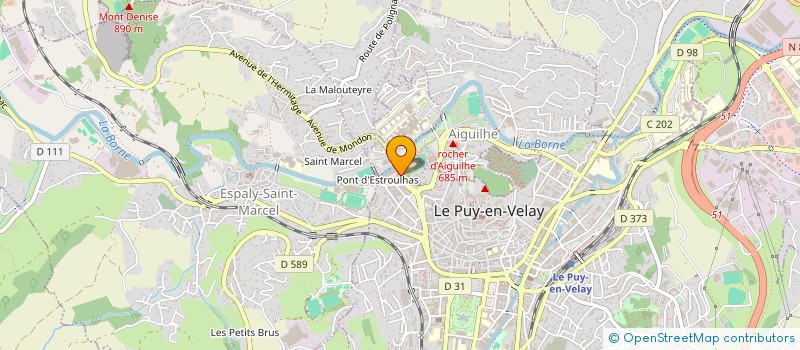 localisation de l'entreprise MONSIEUR CYRILLE GRASSET  LE PUY-EN-VELAY
