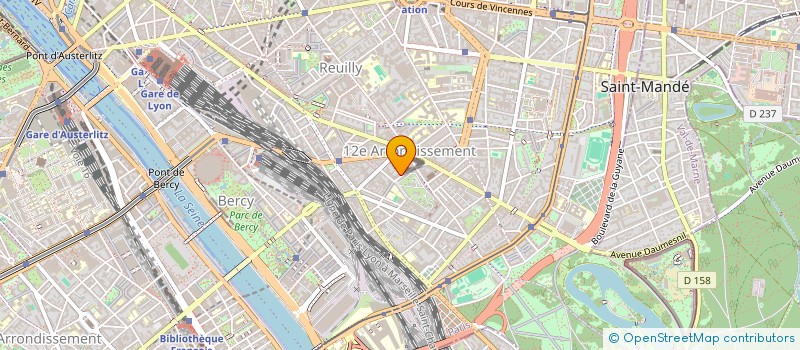 localisation de l'entreprise MONSIEUR CYRILLE GUYARD  PARIS