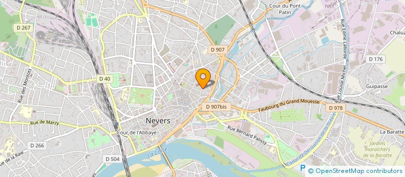 localisation de l'entreprise MONSIEUR CYRILLE HEMERY à NEVERS