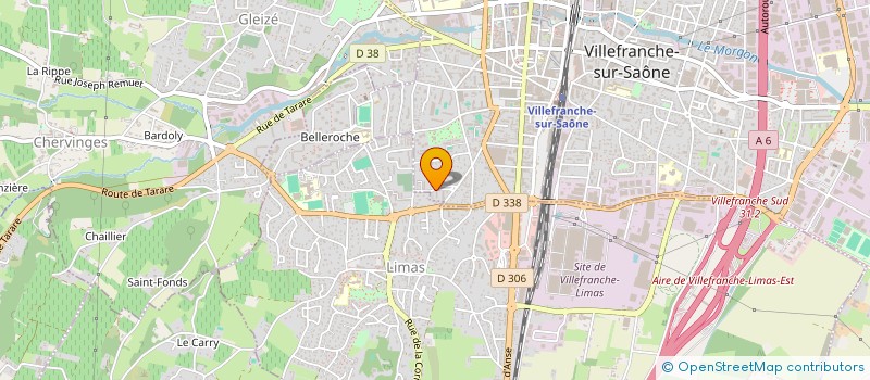 localisation de l'entreprise MONSIEUR CYRILLE HENRY à VILLEFRANCHE-SUR-SAONE