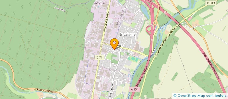 localisation de l'entreprise MONSIEUR CYRILLE HERAULT  INCARVILLE