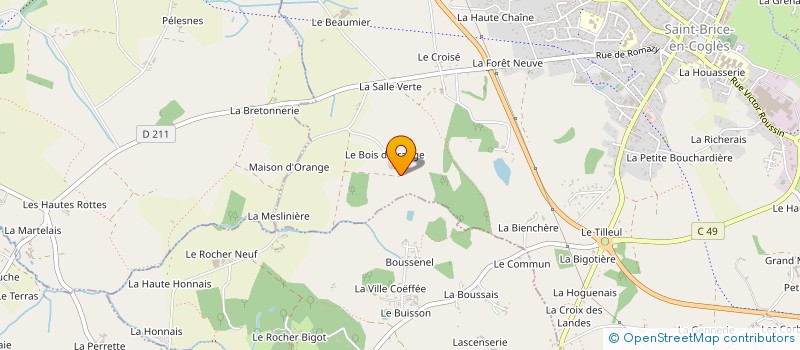 localisation de l'entreprise MONSIEUR CYRILLE HERBERT à MAEN ROCH