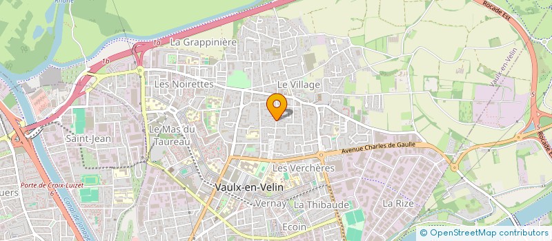 localisation de l'entreprise MONSIEUR CYRILLE HUSSON à VAULX-EN-VELIN