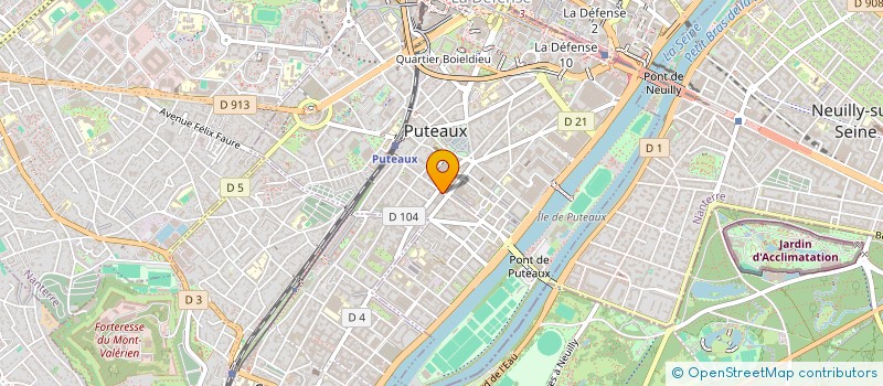 localisation de l'entreprise MONSIEUR CYRILLE JAHIN à PUTEAUX