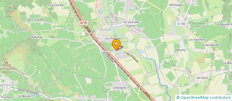 localisation de l'entreprise MONSIEUR CYRILLE JOBART  PRISSE