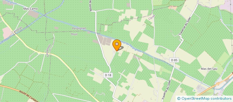 localisation de l'entreprise MONSIEUR CYRILLE JOUEN  THUIR