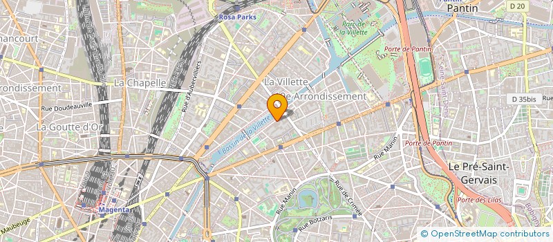 localisation de l'entreprise MONSIEUR CYRILLE KITTEL  PARIS