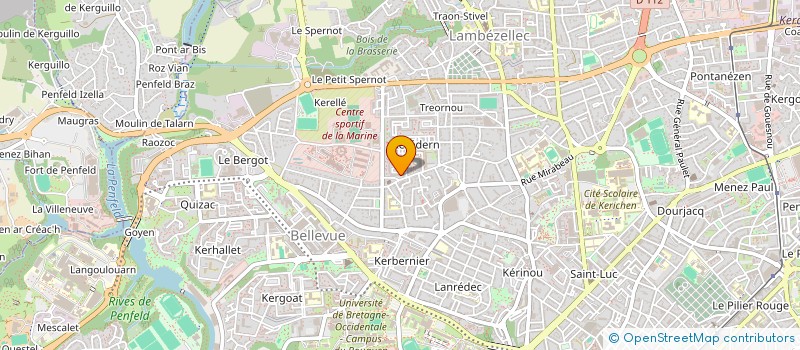 localisation de l'entreprise MONSIEUR CYRILLE L'HOURS à BREST