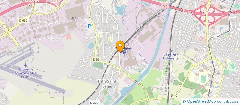 localisation de l'entreprise MONSIEUR CYRILLE LAMBERT  TRITH-SAINT-LEGER