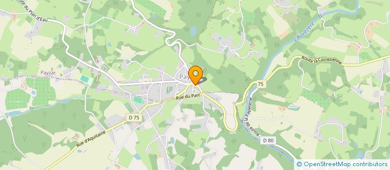 localisation de l'entreprise MONSIEUR CYRILLE LANGLOIS  PAYZAC